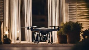can drones see inside your house