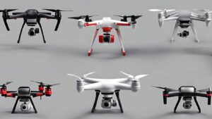 what types of drones are there multi rotor drones