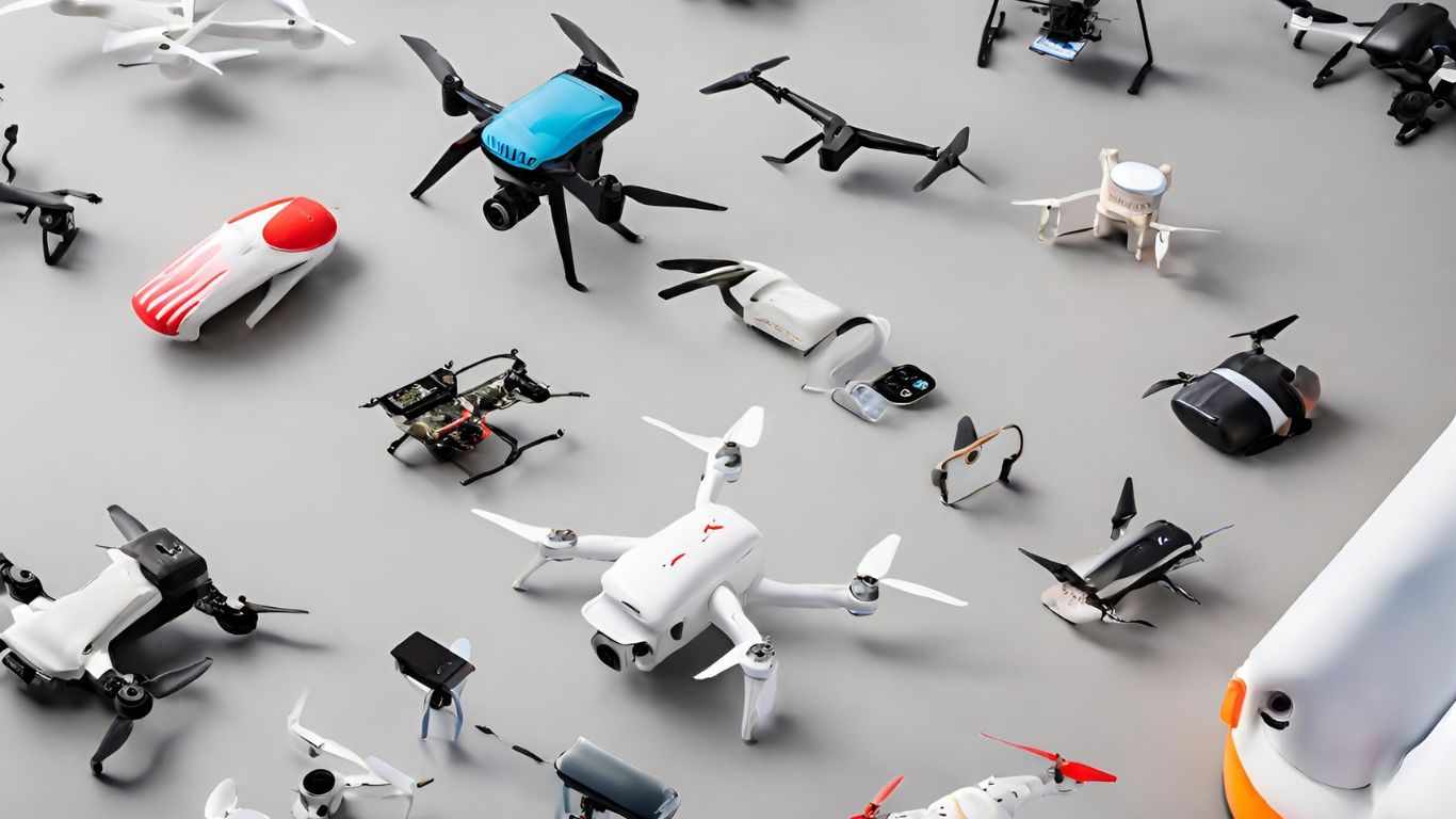 what types of drones are there variety drones (1)
