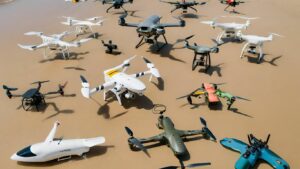 what types of drones are there variety drones
