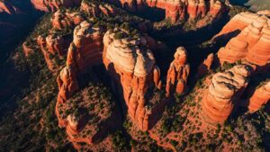 can you fly drones in sedona beautiful sky view