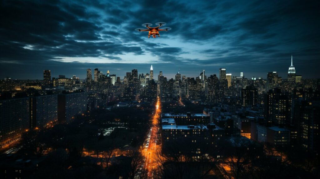 drone camera night vision