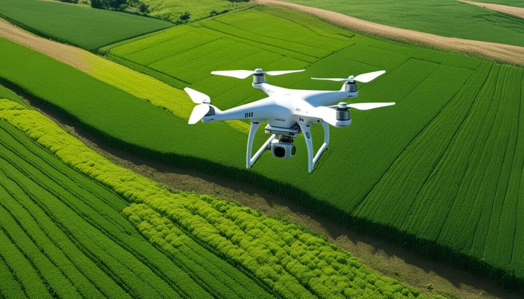 sustainable agriculture with drones
