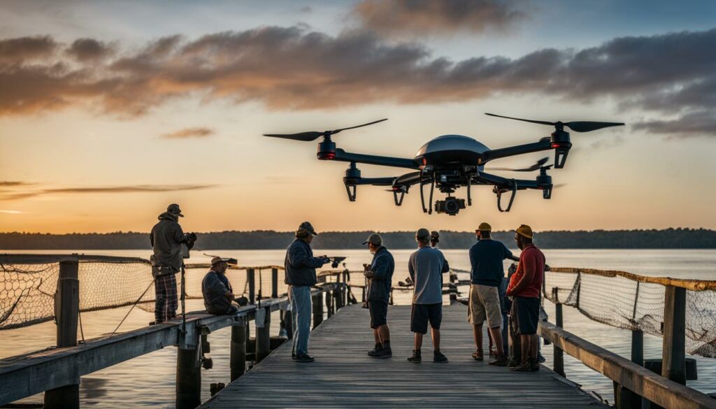 Government Drone Fishing in South Carolina
