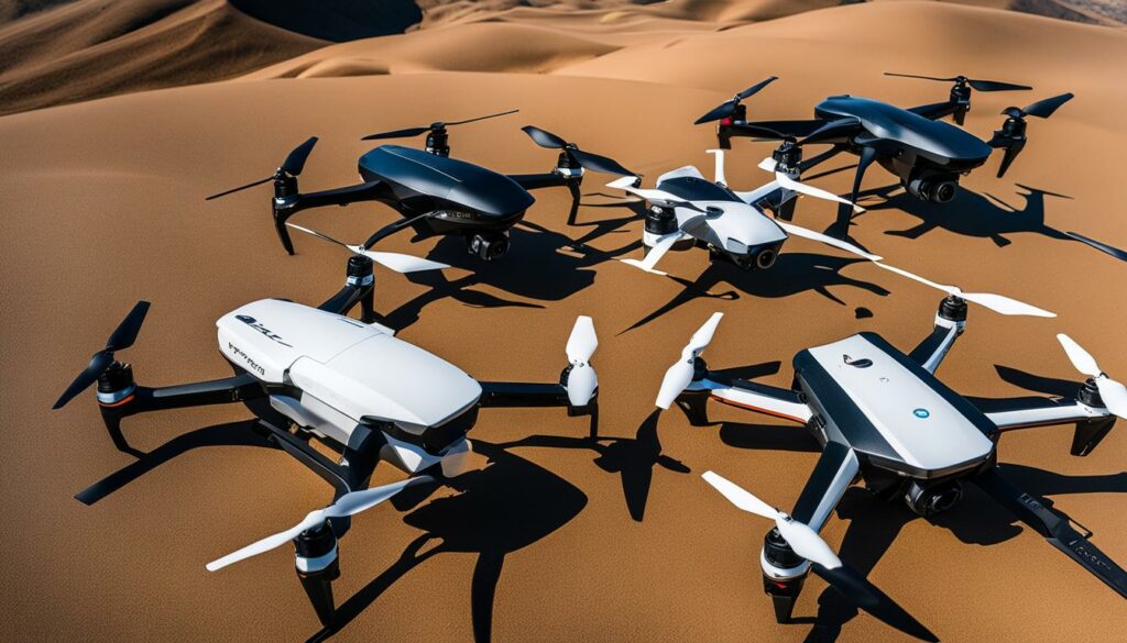 Top Professional Drone Models and Brands