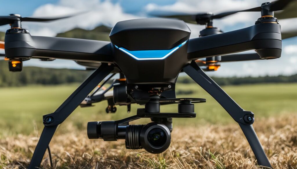 black bird 4k drone safety features