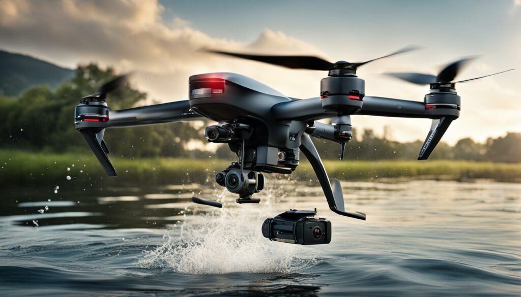 drone bait deployment