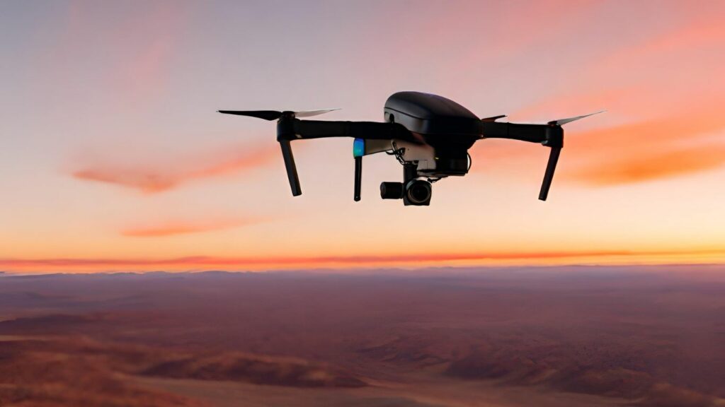 how far can drones fly from operator