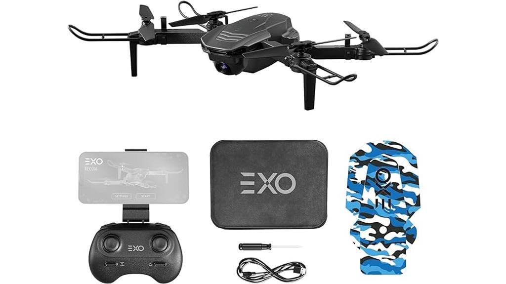 EXO Recon Drone with Camera Kit (HD 1080p4K Video, 35-Min Flight Time)