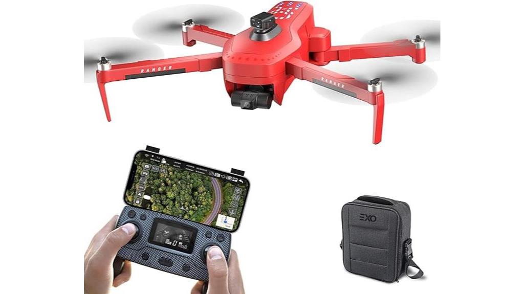 EXO X7 Ranger Camera Drone for Adults (Red)