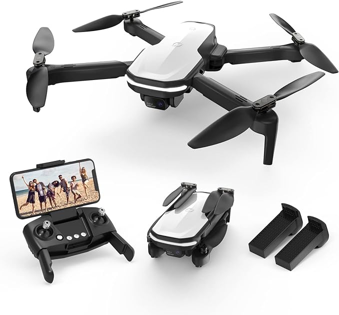 Holy Stone Foldable FPV Drone with Adjustable 1080P HD WiFi Camera (HS280)