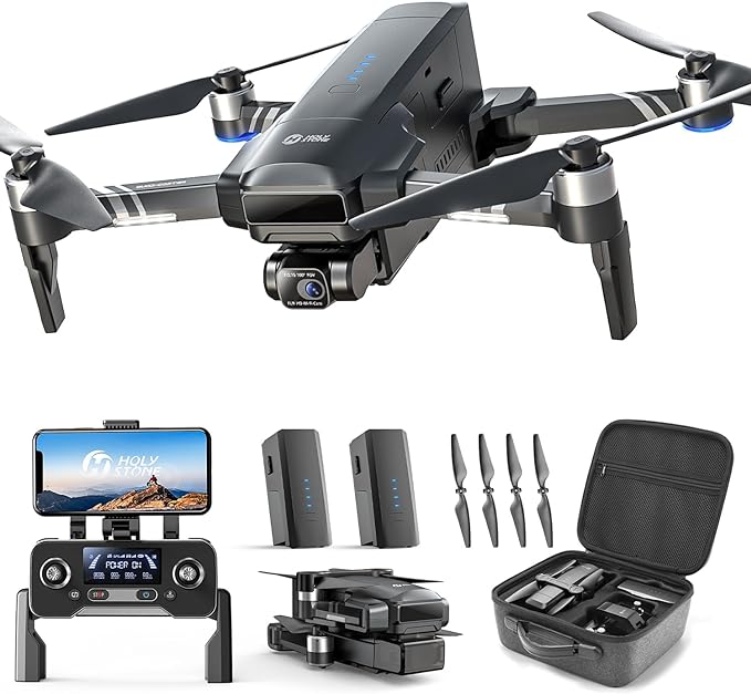 Holy Stone HS600 2-Axis Gimbal Drone with 4K EIS Camera (Integrated Remote ID)