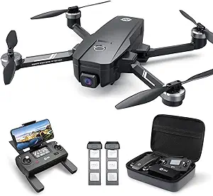 Holy Stone HS720E GPS Drone with 4K Camera (2 Batteries, 46 Min Flight Time)