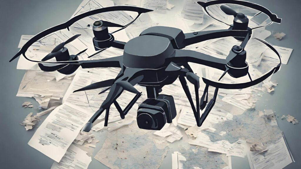 Legal documents surrounding the use of drone